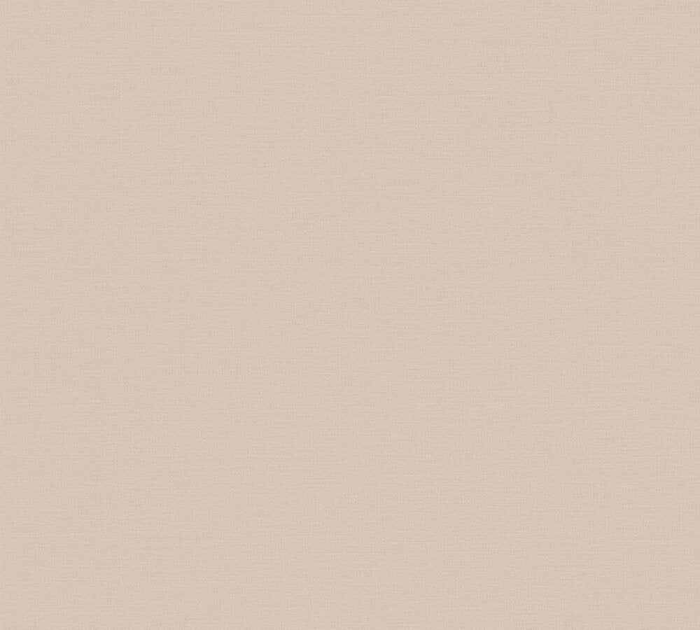 Mustertapete Leinen Zartrosa - 10,05 m x 0,53 m