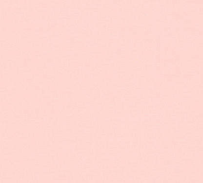 Mustertapete Leinen Pastellrosa Frisch - 10,05 m x 0,53 m