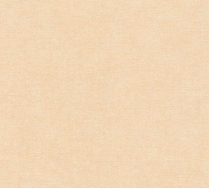 Mustertapete Leinen Apricot Klassisch - 10,05 m x 0,53 m