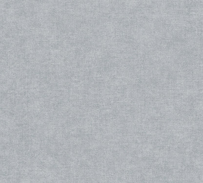 Mustertapete Leinen Himmelblau - 10,05 m x 0,53 m