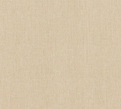 Mustertapete Leinen Hellbeige Klassisch - 10,05 m x 0,53 m
