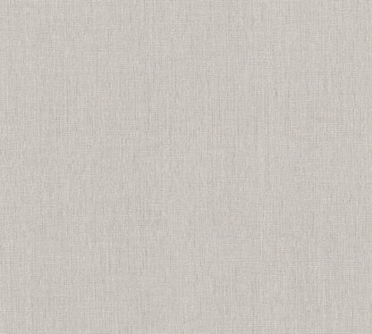 Mustertapete Leinen Grau Fein - 10,05 m x 0,53 m