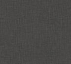 Mustertapete Leinen Anthrazit Dunkel - 10,05 m x 0,53 m