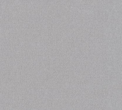 Livingwalls Vibes & Styles Vliestapete Strukturtapete Silbergrau - 10,05 m x 0,53 m