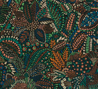 Mustertapete Florales Punkt-Mosaik Bunt - 10,05 m x 0,53 m