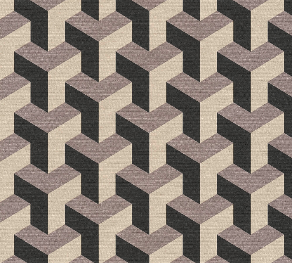 Livingwalls Daniel Hechter 7  3D Grafik Beige - 10,05 m x 0,53 m