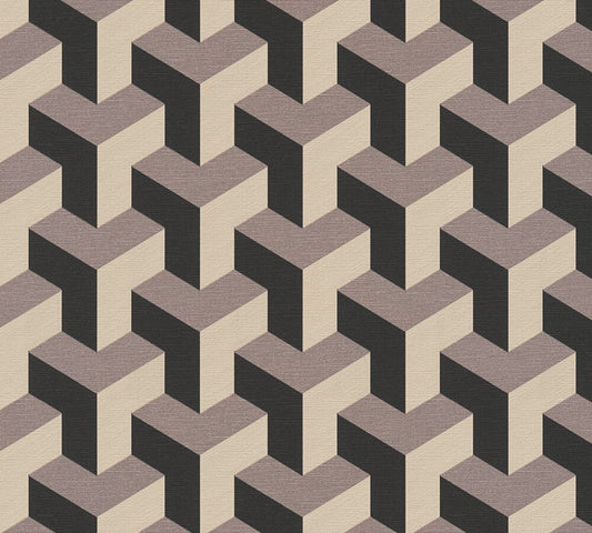 Livingwalls Daniel Hechter 7  3D Grafik Beige - 10,05 m x 0,53 m