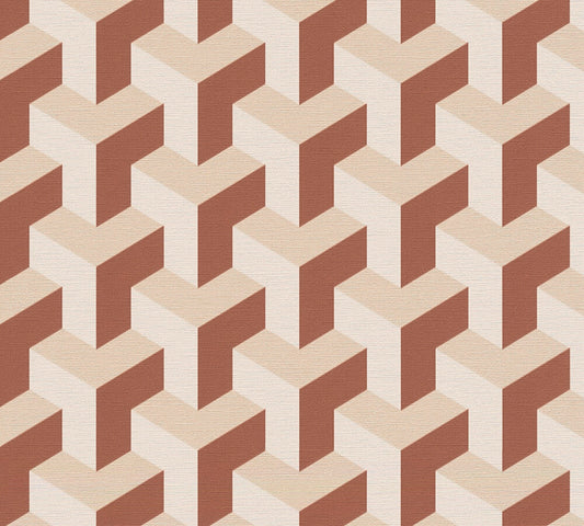 Livingwalls Daniel Hechter 7  3D Grafik Creme - 10,05 m x 0,53 m
