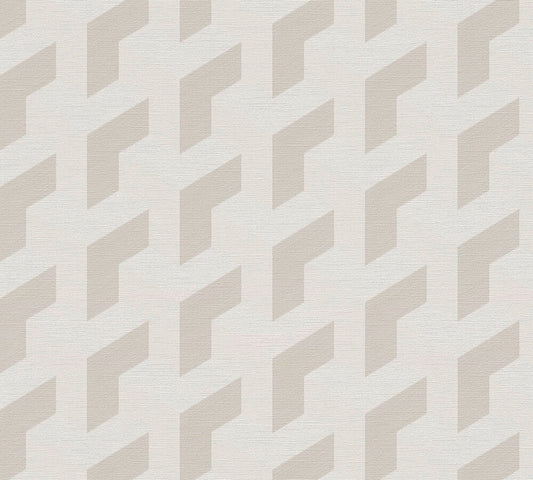 Livingwalls Daniel Hechter 7  3D Grafik Grau - 10,05 m x 0,53 m