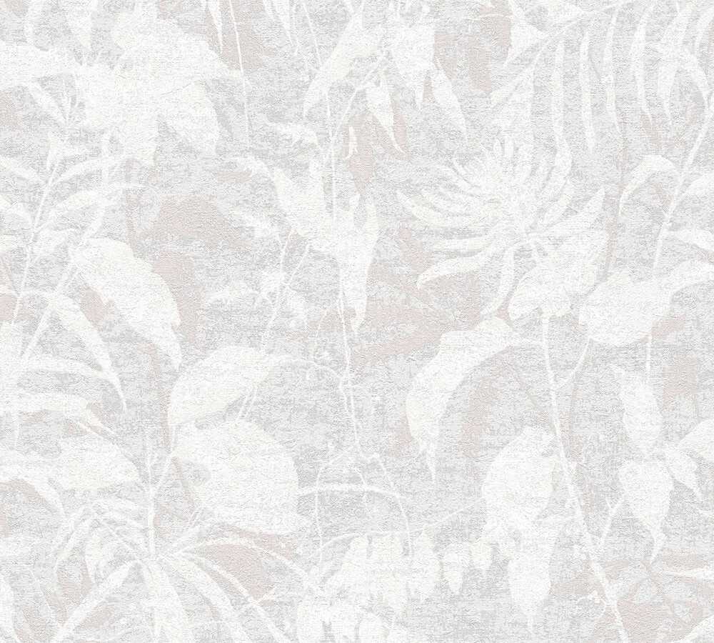 Livingwalls Metropolitan Stories Hot Spots Leon - Cloud Forest Dschungel Weiß - 10,05 m x 0,53 m