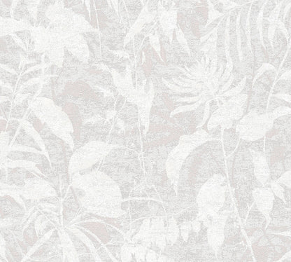 Livingwalls Metropolitan Stories Hot Spots Leon - Cloud Forest Dschungel Weiß - 10,05 m x 0,53 m