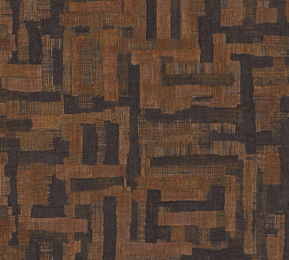 Livingwalls Metropolitan Stories Hot Spots Cem - Grand Bazaar Grafik Braun Schwarz - 10,05 m x 0,53 m