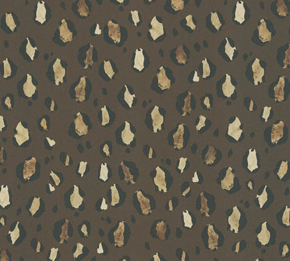 Livingwalls Anna D'Andrea  Leopardenmuster Braun - 10,05 m x 0,53 m