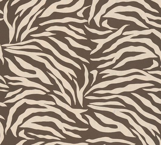 Livingwalls Anna D'Andrea  Zebra Braun - 10,05 m x 0,53 m