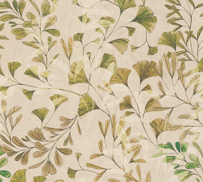 Livingwalls Anna D'Andrea  Blätterranke Creme - 10,05 m x 0,53 m
