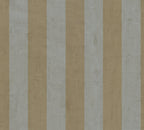 Mustertapete Blockstreifen Beige-Grau - 10,05 m x 0,53 m