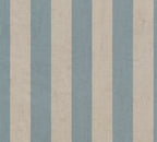 Mustertapete Blockstreifen Blau-Beige - 10,05 m x 0,53 m
