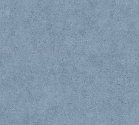 Strukturtapete Betonstruktur Taubenblau