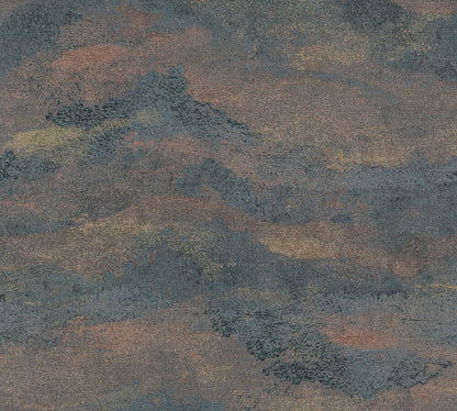 Livingwalls Metropolitan Stories Hot Spots Lucia - Toskana Landschaft Schwarz Grau - 10,05 m x 0,53 m