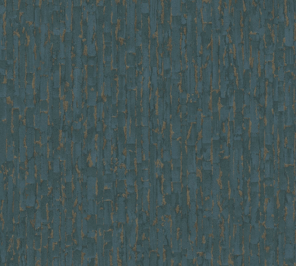 Livingwalls Metropolitan Stories Hot Spots Ema - Dubrovnik Oberfläche Blau Gold - 10,05 m x 0,53 m