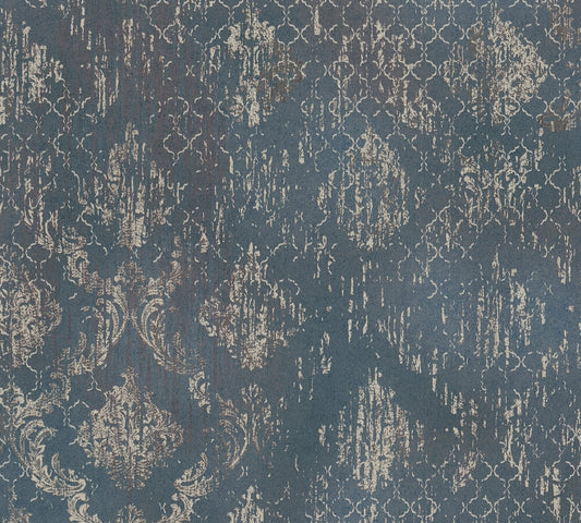 Livingwalls Metropolitan Stories Hot Spots Amélie - Versailles Klassisch Blau - 10,05 m x 0,53 m