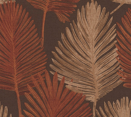 Livingwalls Metropolitan Stories Hot Spots Aria - Monte Palace Modern Braun Rot - 10,05 m x 0,53 m