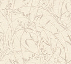 Mustertapete Wildblumen Sandhell - 10,05 m x 0,53 m