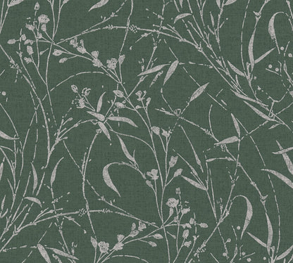 Livingwalls Vibes & Styles Fee - Wild Free Wildblumen Grün - 10,05 m x 0,53 m