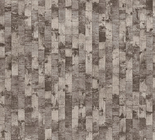 Livingwalls Vibes & Styles Daniel - Urban Lines Streifen Grau Beige - 10,05 m x 0,53 m