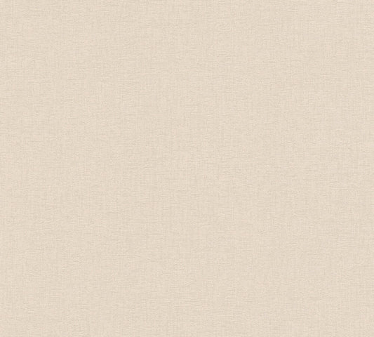 Livingwalls Vibes & Styles Vliestapete Strukturtapete Hellbeige - 10,05 m x 0,53 m