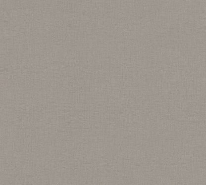 Mustertapete Leinenoptik Taupe - 10,05 m x 0,53 m