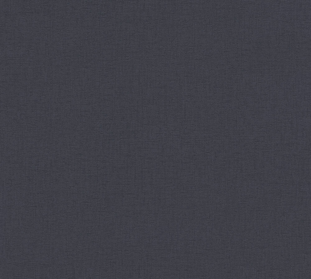 Livingwalls Vibes & Styles  Strukturtapete Blau Dunkelblau - 10,05 m x 0,53 m