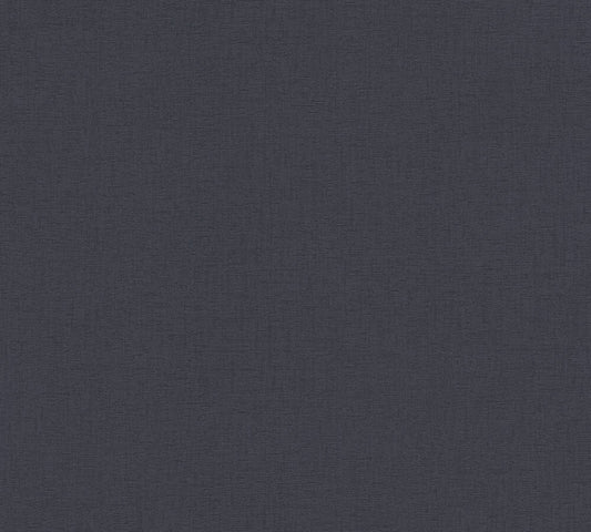 Livingwalls Vibes & Styles  Strukturtapete Blau Dunkelblau - 10,05 m x 0,53 m
