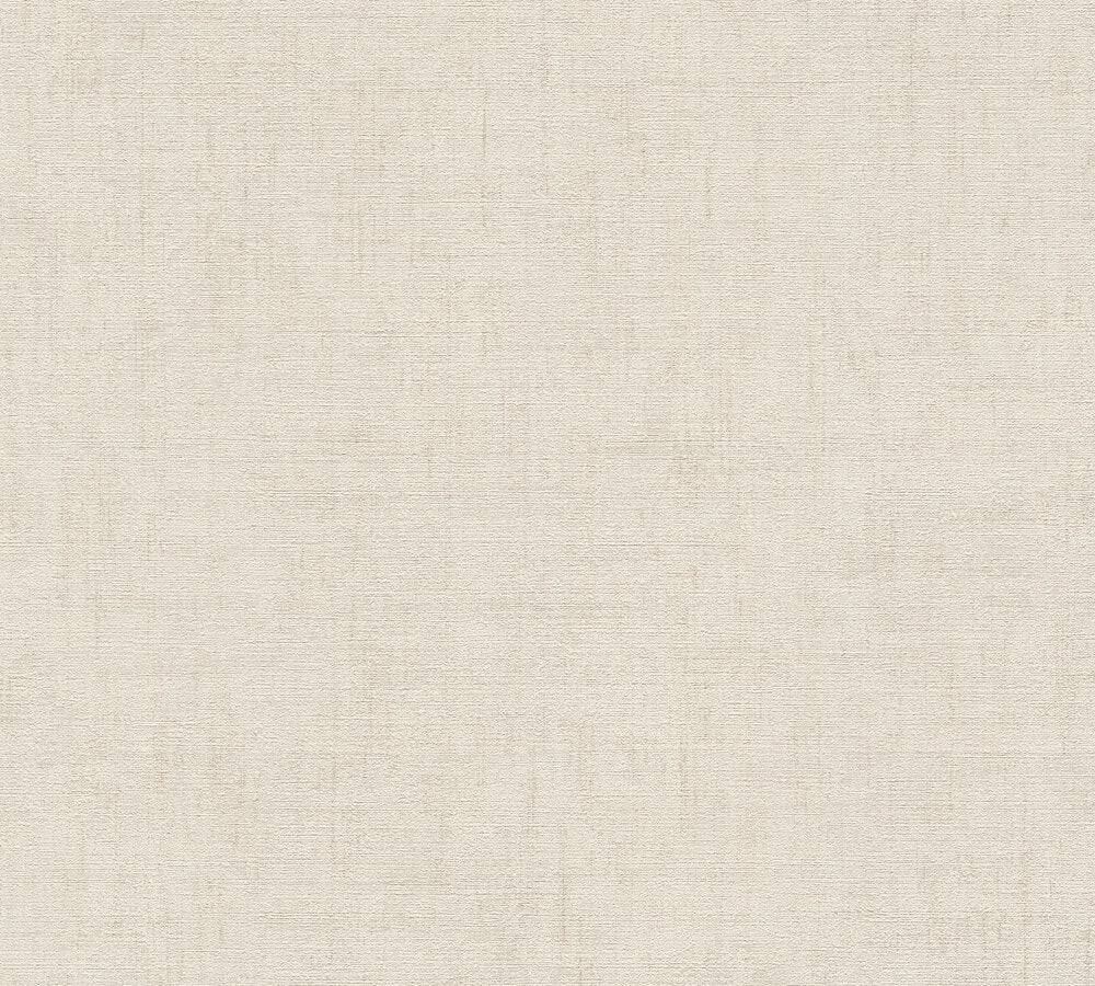 Mustertapete Leinenoptik Beige Zeitlos - 10,05 m x 0,53 m