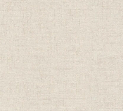 Mustertapete Leinenoptik Beige Zeitlos - 10,05 m x 0,53 m