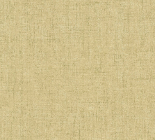 Strukturtapete Leinenoptik Goldbeige Elegant
