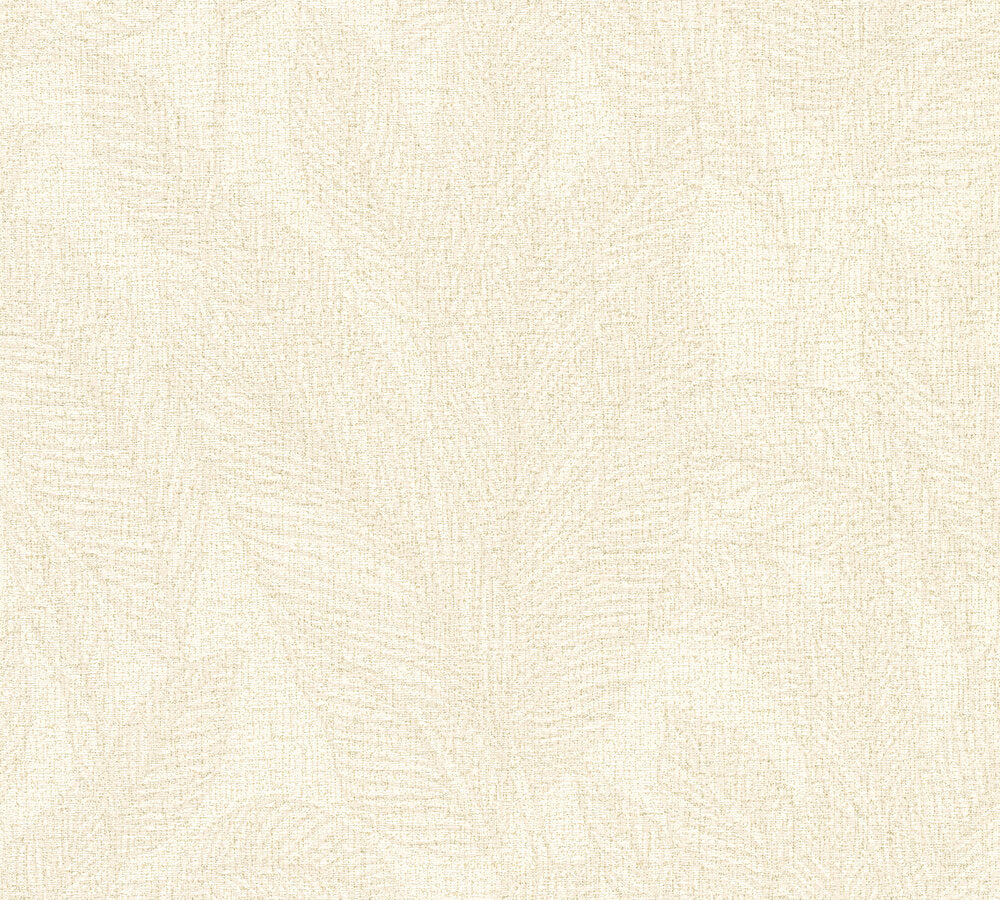 Livingwalls CosmoLiving Golden Fern-Glow Botanic Creme - 10,05 m x 0,53 m