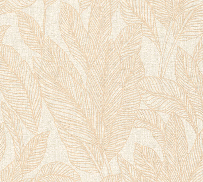 Livingwalls CosmoLiving Golden Fern-Glow Botanic Beige - 10,05 m x 0,53 m