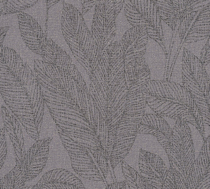 Livingwalls CosmoLiving Golden Fern-Glow Botanic Grau - 10,05 m x 0,53 m