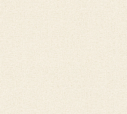 Livingwalls CosmoLiving  Metallic-Effekt Weiß Creme - 10,05 m x 0,53 m