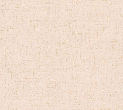 Livingwalls CosmoLiving Vliestapete Metallic Effekt Rosa Beige Gold - 10,05 m x 0,53 m