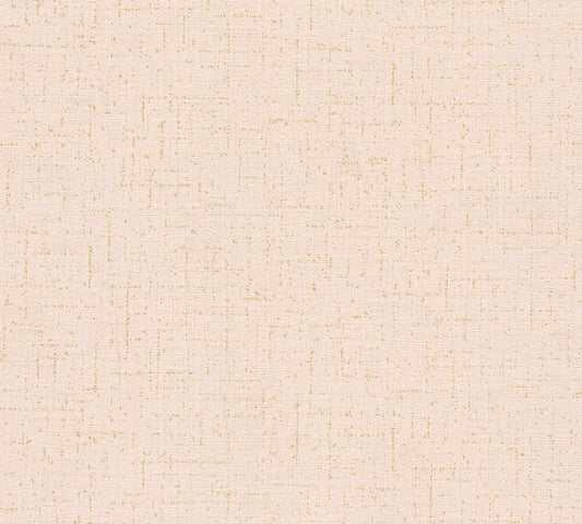Livingwalls CosmoLiving Vliestapete Metallic Effekt Rosa Beige Gold - 10,05 m x 0,53 m
