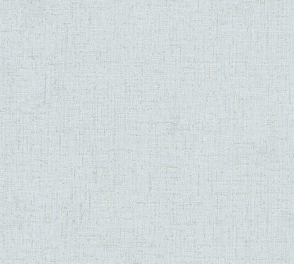 Livingwalls CosmoLiving Vliestapete Metallic Effekt Eisblau Gold - 10,05 m x 0,53 m