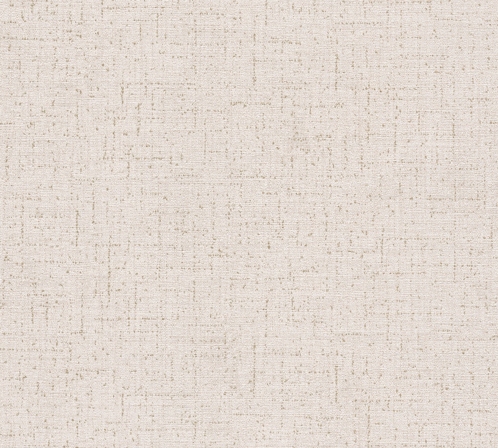 Livingwalls CosmoLiving Vliestapete Metallic Effekt Creme Gold - 10,05 m x 0,53 m