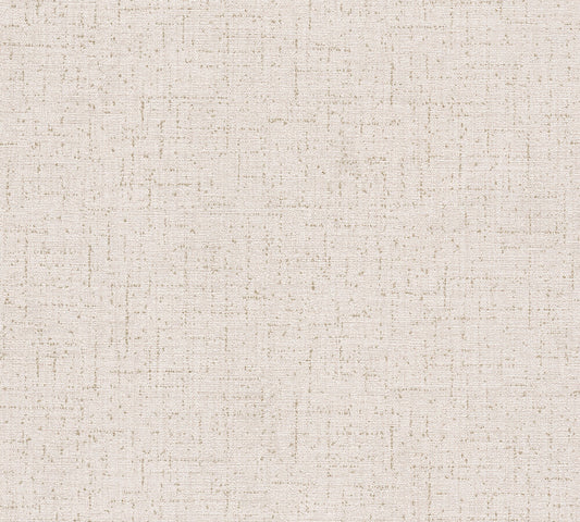 Livingwalls CosmoLiving Vliestapete Metallic Effekt Creme Gold - 10,05 m x 0,53 m