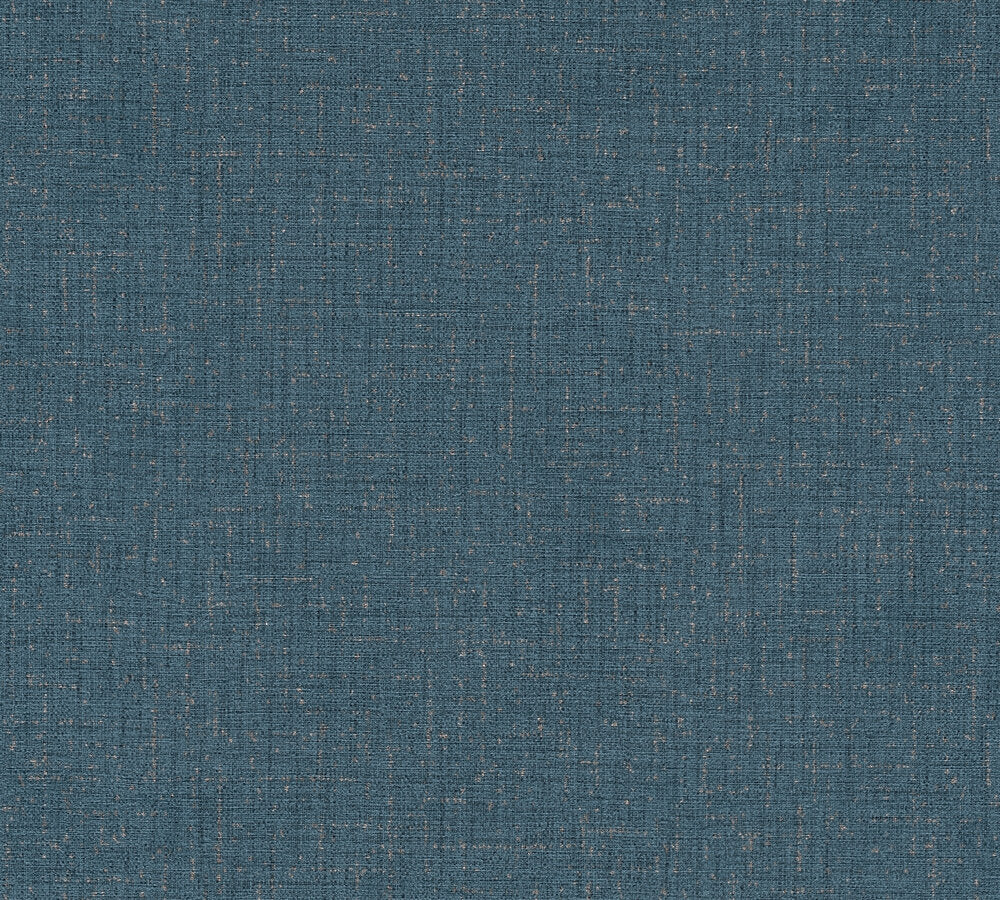 Livingwalls CosmoLiving Vliestapete Metallic Effekt Dunkelblau Gold - 10,05 m x 0,53 m
