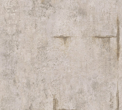 Livingwalls CosmoLiving Graphite Groove-Edge Industrial Grau Metallic - 10,05 m x 0,53 m