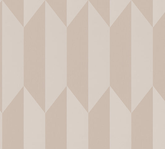Livingwalls CosmoLiving Graphic Groove-Playful geometrisch Weiß - 10,05 m x 0,53 m