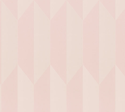 Livingwalls CosmoLiving Graphic Groove-Playful geometrisch Rosa - 10,05 m x 0,53 m