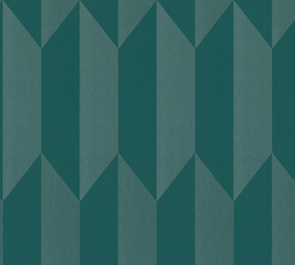 Livingwalls CosmoLiving Graphic Groove-Playful geometrisch Blau - 10,05 m x 0,53 m
